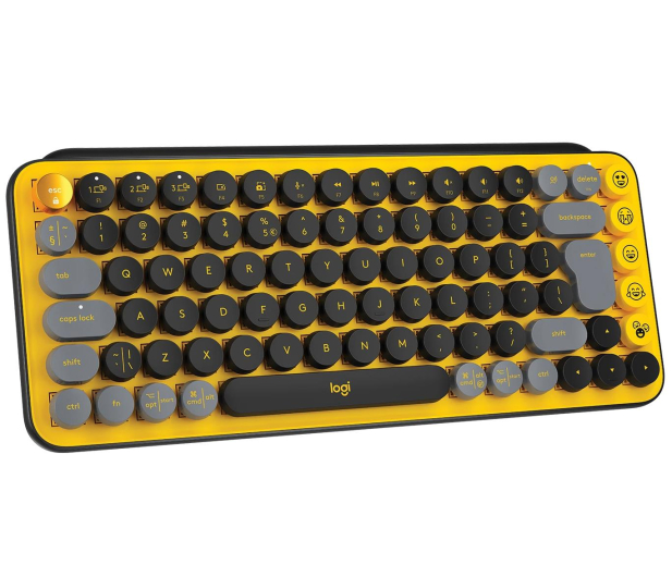 LOGITECH POP KEYS Black & Yellow US INTL - 716616 - zdjęcie 2